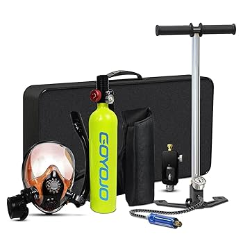 Amazon | GOYOJO 再利用可能な1L スキューバタンクセット - 耐久